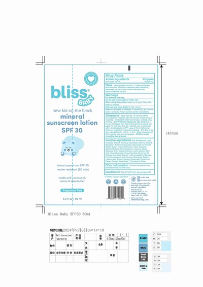 Spf 30 Lotion (Bliss Baby Spf30 89ml)